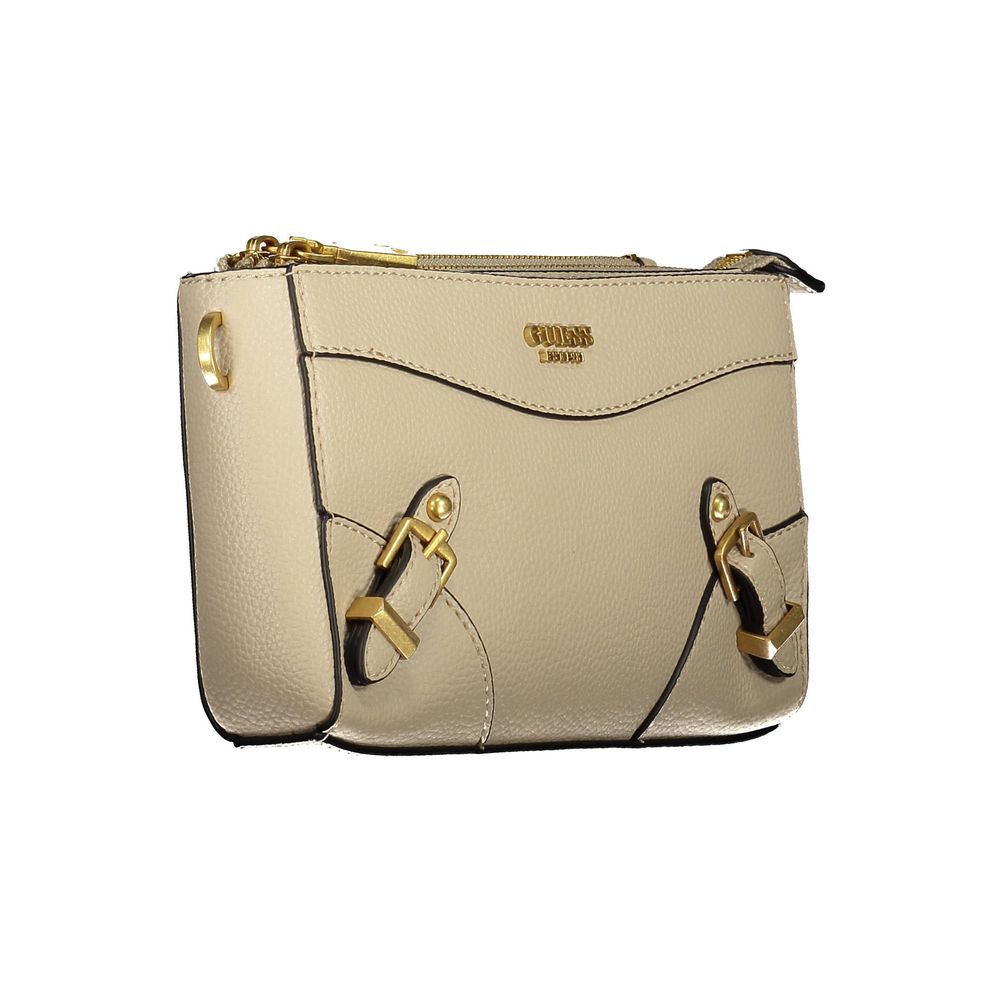 Guess Beige Polyethylene Handbag - Luksusmuotia Guess Jeans - Tutustu YVES JAVANNI® 