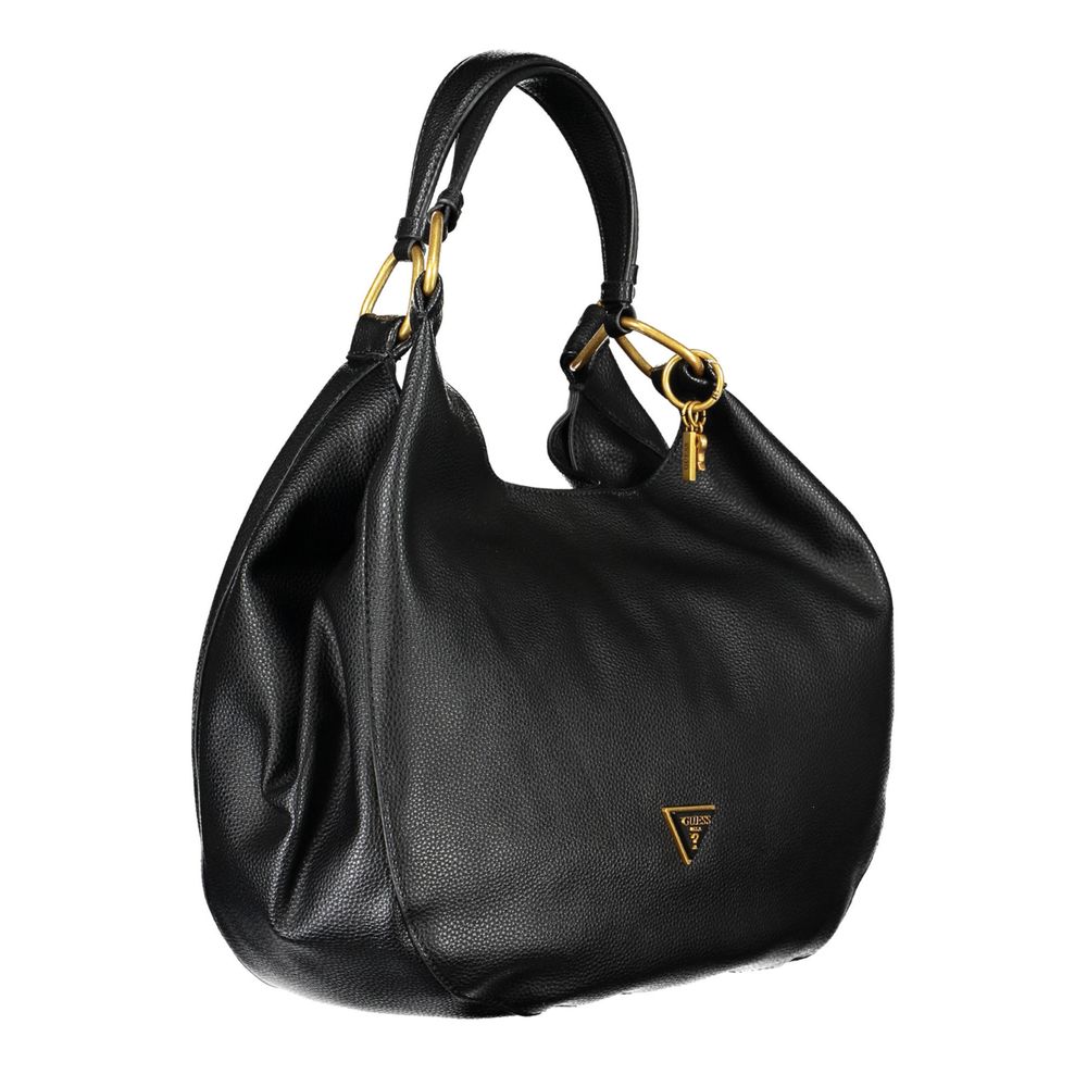 Guess Jeans Black Polyethylene Handbag - Luxury from Guess Jeans - Shop at YVES JAVANNI