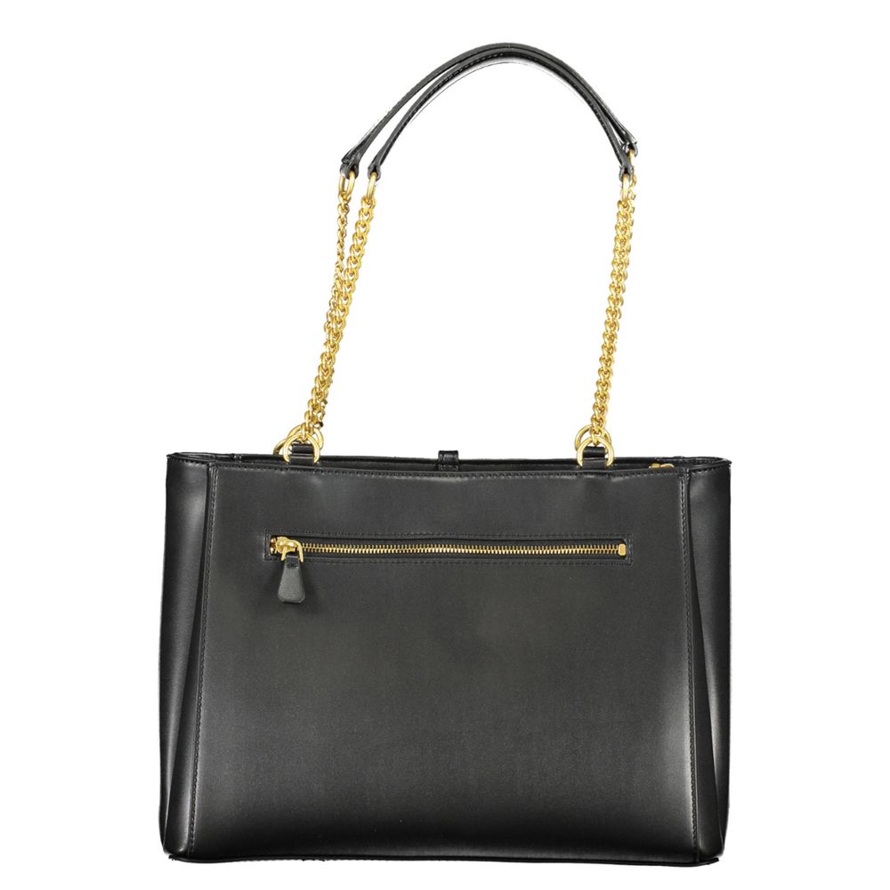 Guess Black Polyethylene Handbag - Luksusmuotia Guess Jeans - Tutustu YVES JAVANNI® 