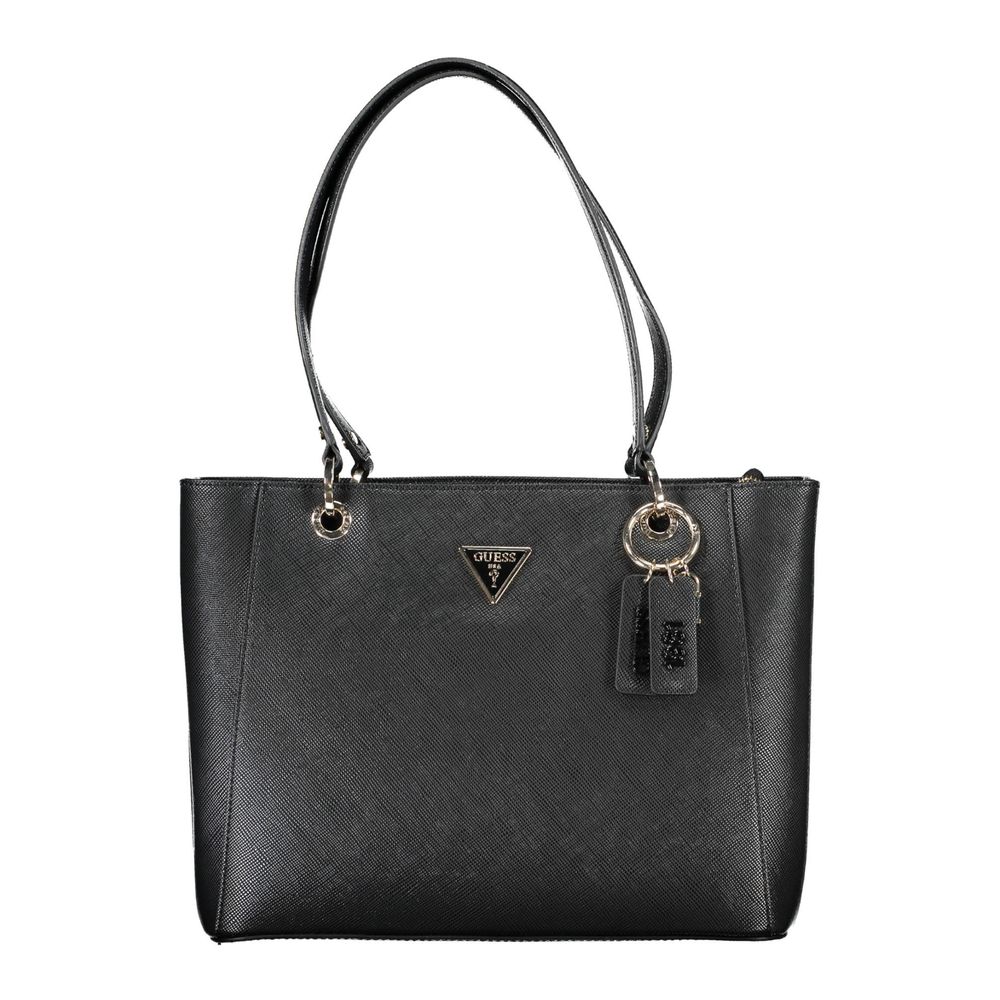 Guess Black Polyethylene Handbag - Luksusmuotia Guess Jeans - Tutustu YVES JAVANNI® 