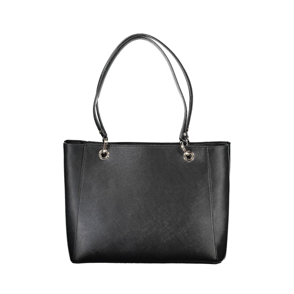 Guess Black Polyethylene Handbag - Luksusmuotia Guess Jeans - Tutustu YVES JAVANNI® 