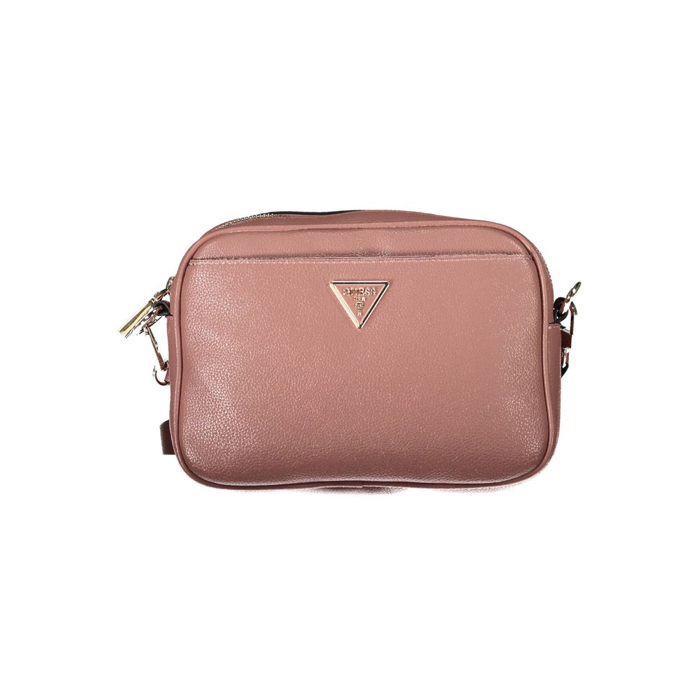 Guess Pink Polyethylene Handbag - Luksusmuotia Guess Jeans - Tutustu YVES JAVANNI® 