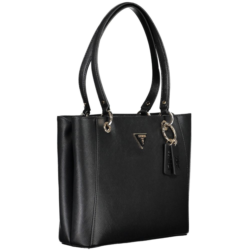 Guess Black Polyethylene Handbag - Luksusmuotia Guess Jeans - Tutustu YVES JAVANNI® 