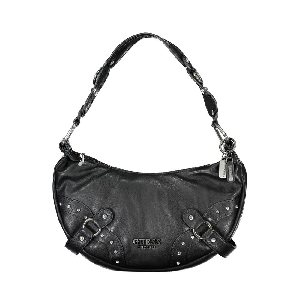 Guess Black Polyethylene Handbag - Luksusmuotia Guess Jeans - Tutustu YVES JAVANNI® 