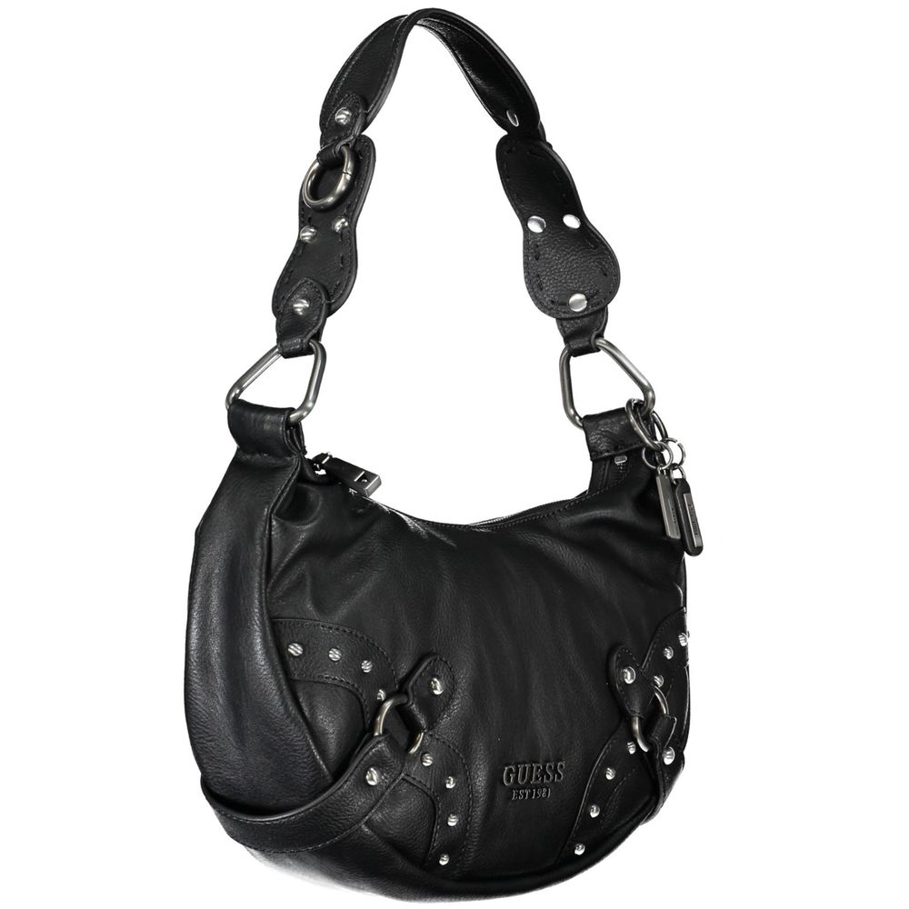 Guess Black Polyethylene Handbag - Luksusmuotia Guess Jeans - Tutustu YVES JAVANNI® 