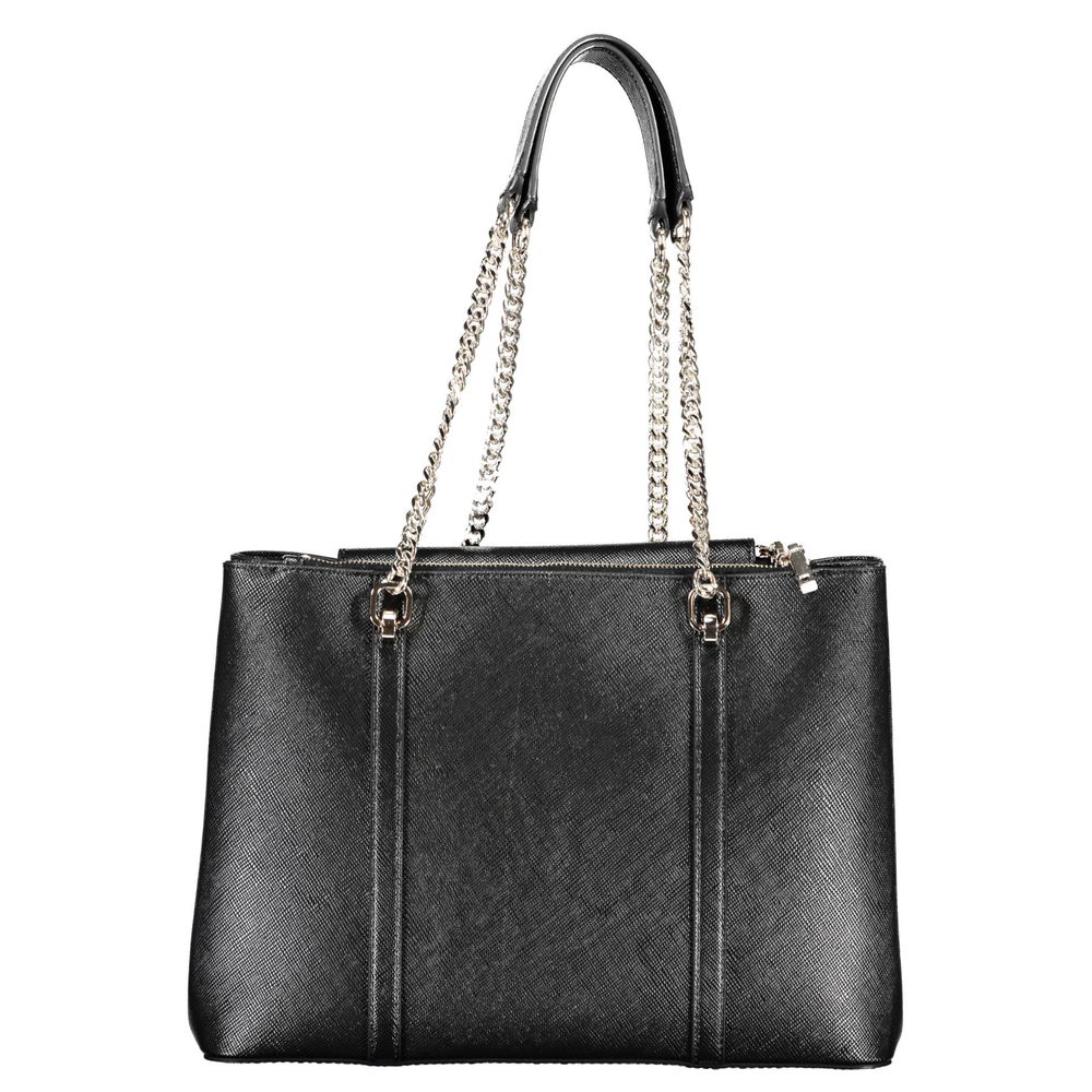 Guess Black Polyethylene Handbag - Luksusmuotia Guess Jeans - Tutustu YVES JAVANNI® 