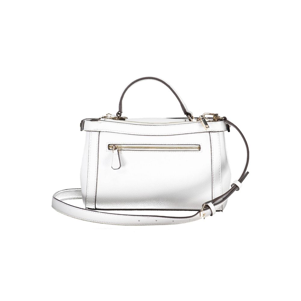 Guess White Polyethylene Handbag - Luksusmuotia Guess Jeans - Tutustu YVES JAVANNI® 