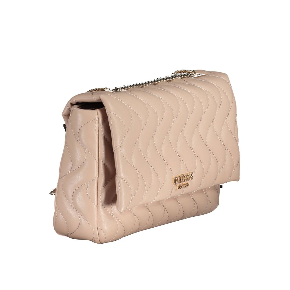 Guess Pink Polyethylene Handbag - Luksusmuotia Guess Jeans - Tutustu YVES JAVANNI® 