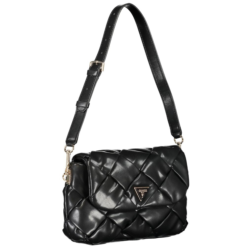 Guess Black Polyethylene Handbag - Luksusmuotia Guess Jeans - Tutustu YVES JAVANNI® 