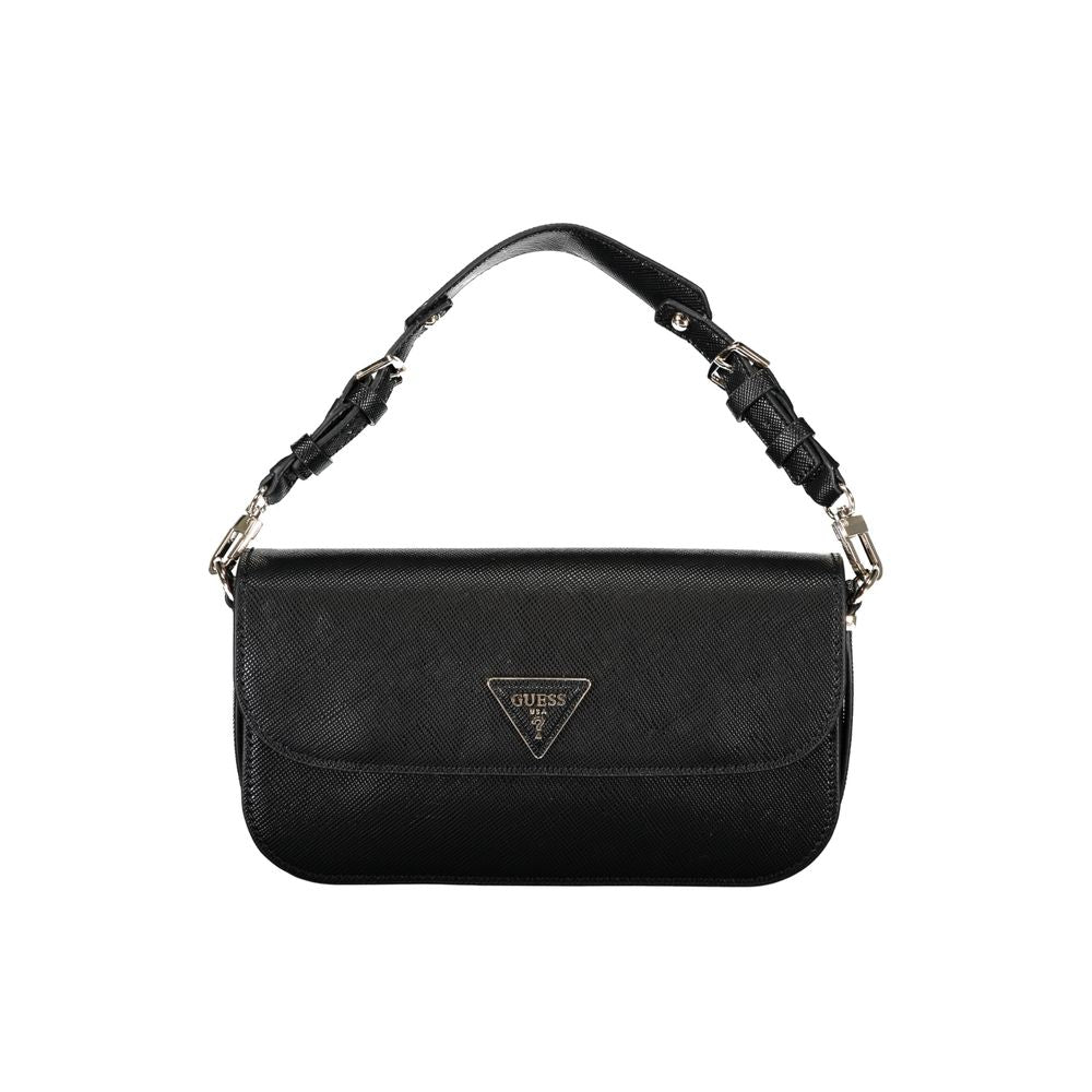 Guess Black Polyethylene Handbag - Luksusmuotia Guess Jeans - Tutustu YVES JAVANNI® 