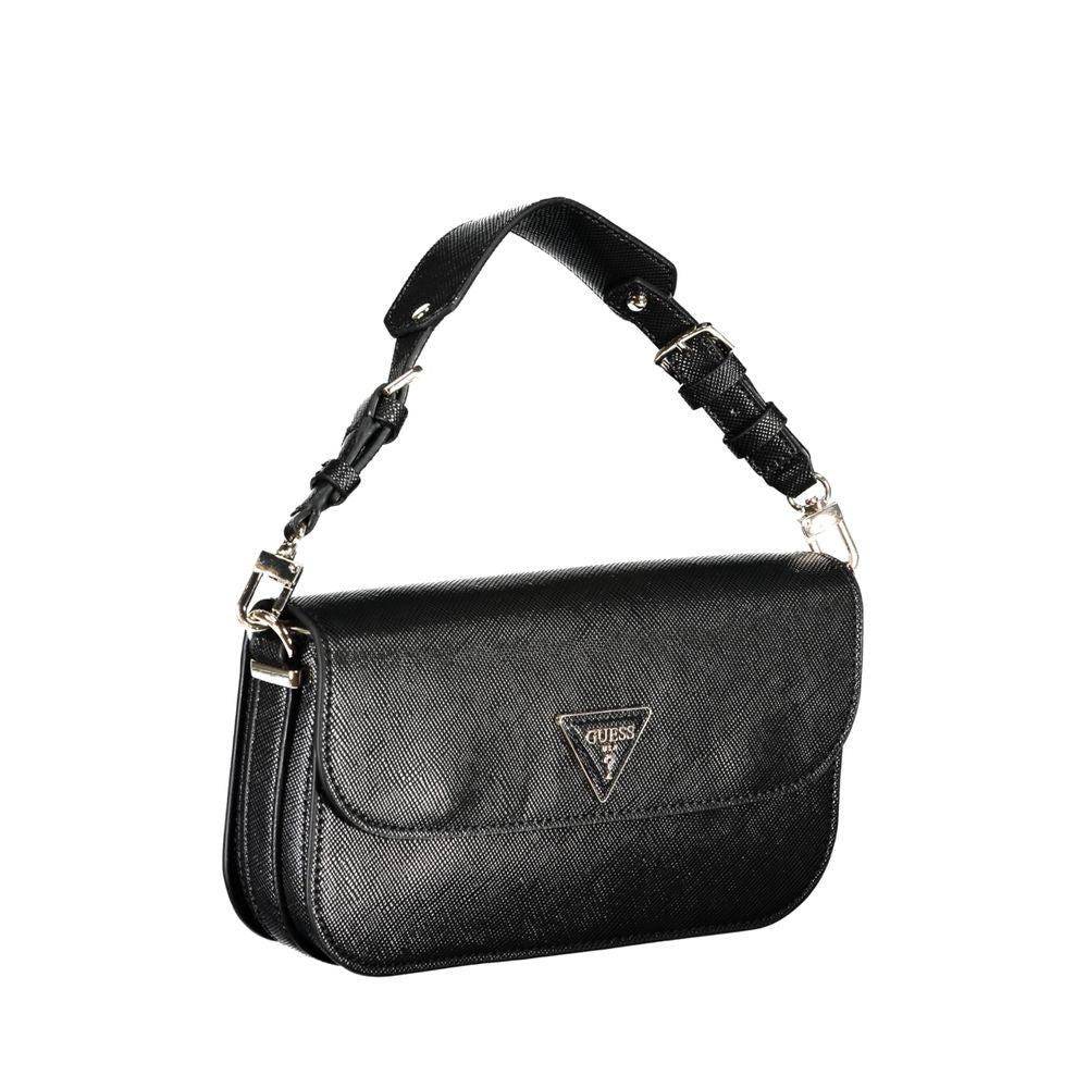 Guess Black Polyethylene Handbag - Luksusmuotia Guess Jeans - Tutustu YVES JAVANNI® 