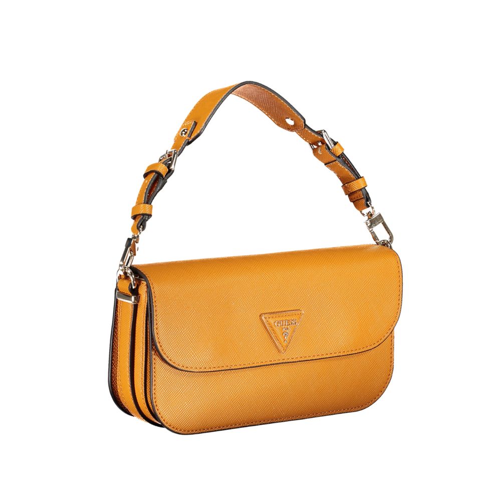 Guess Orange Polyethylene Handbag - Luksusmuotia Guess Jeans - Tutustu YVES JAVANNI® 