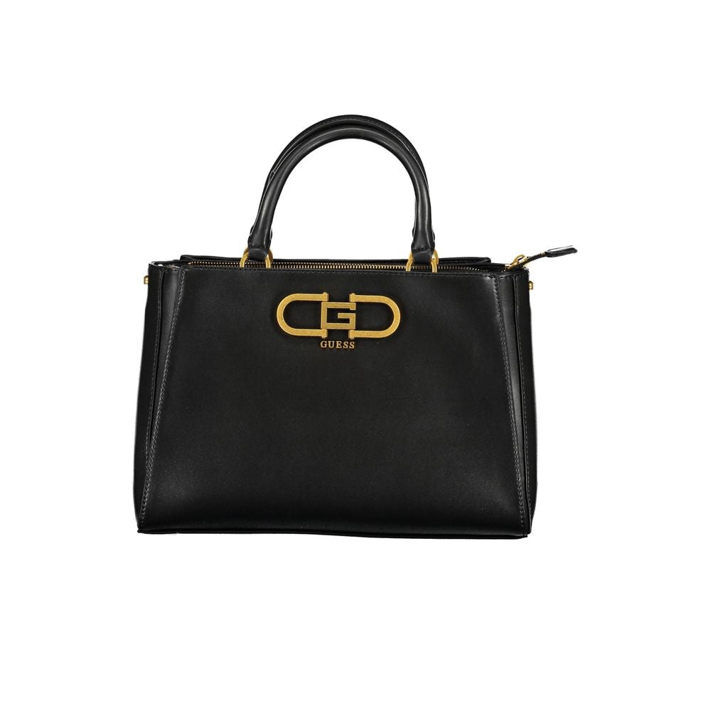 Guess Black Polyethylene Handbag - Luksusmuotia Guess Jeans - Tutustu YVES JAVANNI® 