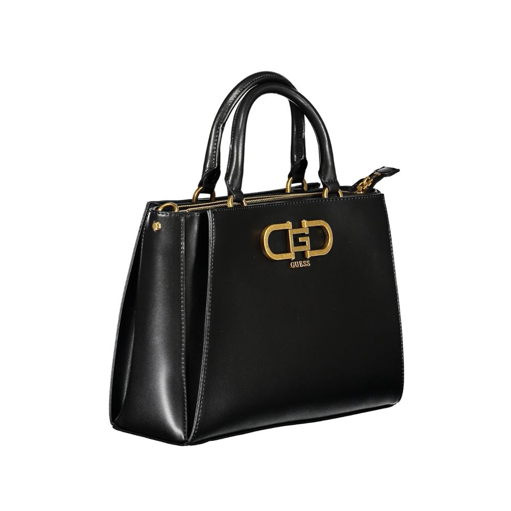 Guess Black Polyethylene Handbag - Luksusmuotia Guess Jeans - Tutustu YVES JAVANNI® 