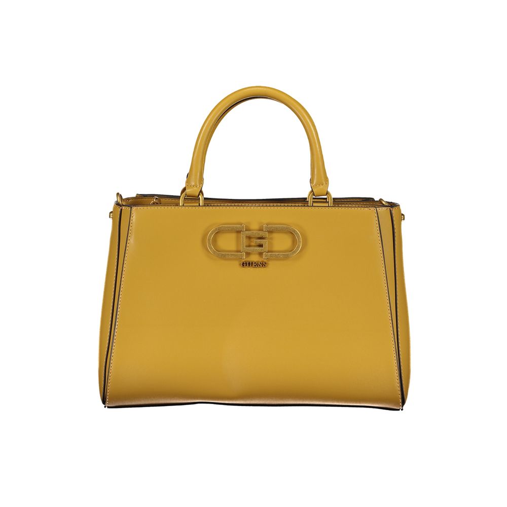 Guess  Yellow Polyethylene Handbag - Luksusmuotia Guess Jeans - Tutustu YVES JAVANNI® 