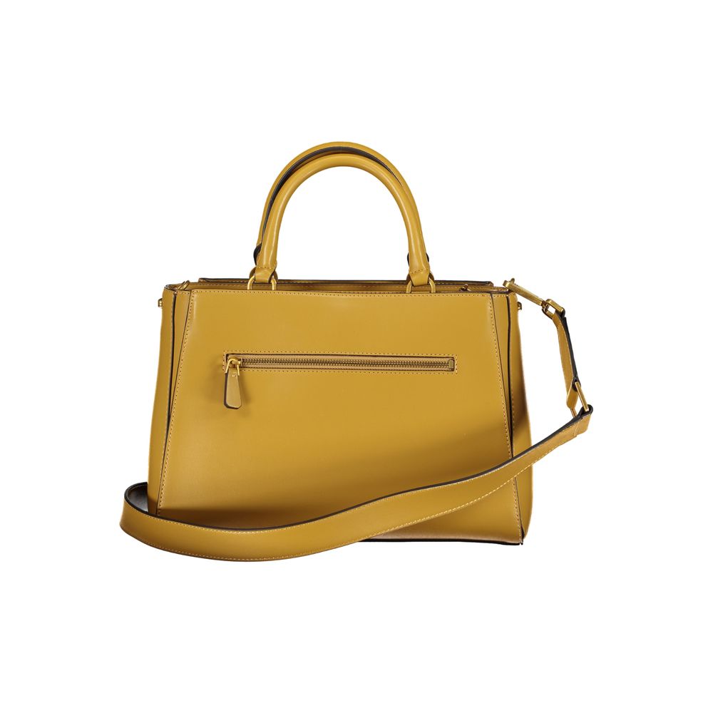 Guess  Yellow Polyethylene Handbag - Luksusmuotia Guess Jeans - Tutustu YVES JAVANNI® 