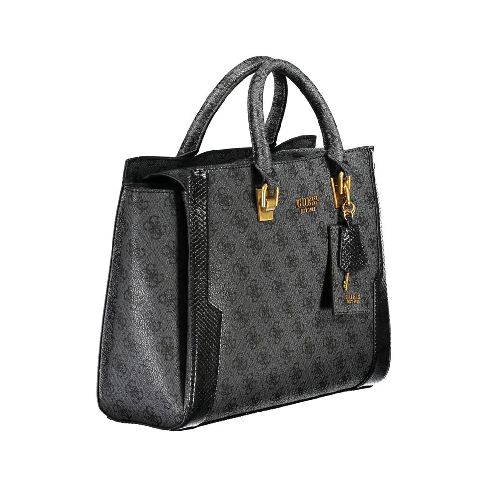 Guess Black Polyethylene Handbag - Luksusmuotia Guess Jeans - Tutustu YVES JAVANNI® 