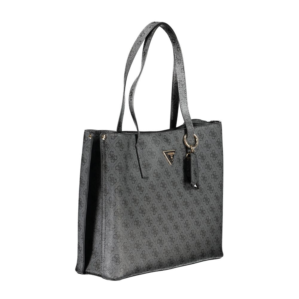 Guess Black Polyethylene Handbag - Luksusmuotia Guess Jeans - Tutustu YVES JAVANNI® 