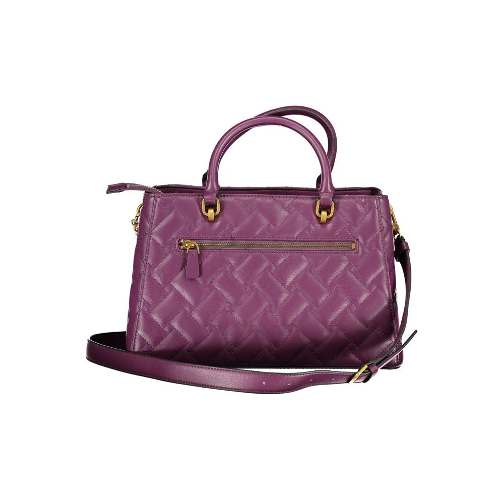 Guess Purple Polyethylene Handbag - Luksusmuotia Guess Jeans - Tutustu YVES JAVANNI® 