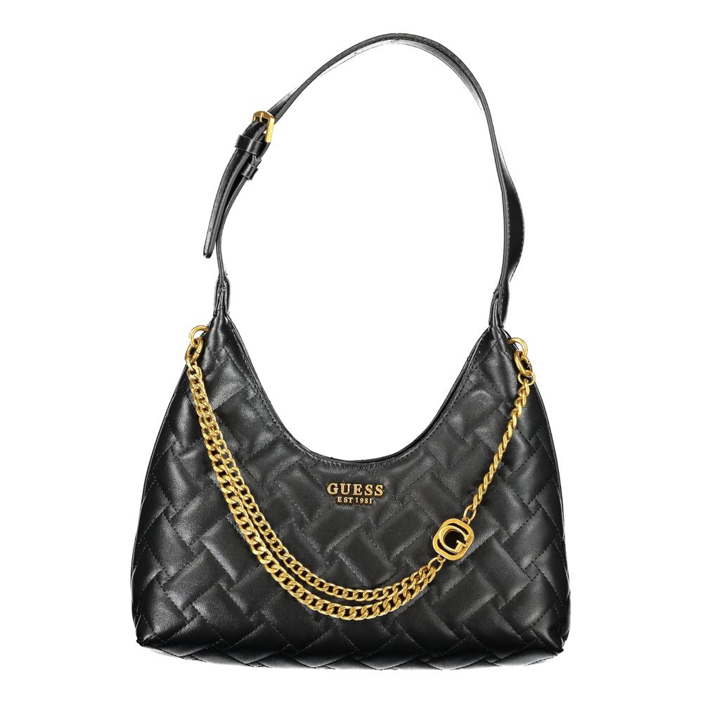 Guess Black Polyethylene Handbag - Luksusmuotia Guess Jeans - Tutustu YVES JAVANNI® 