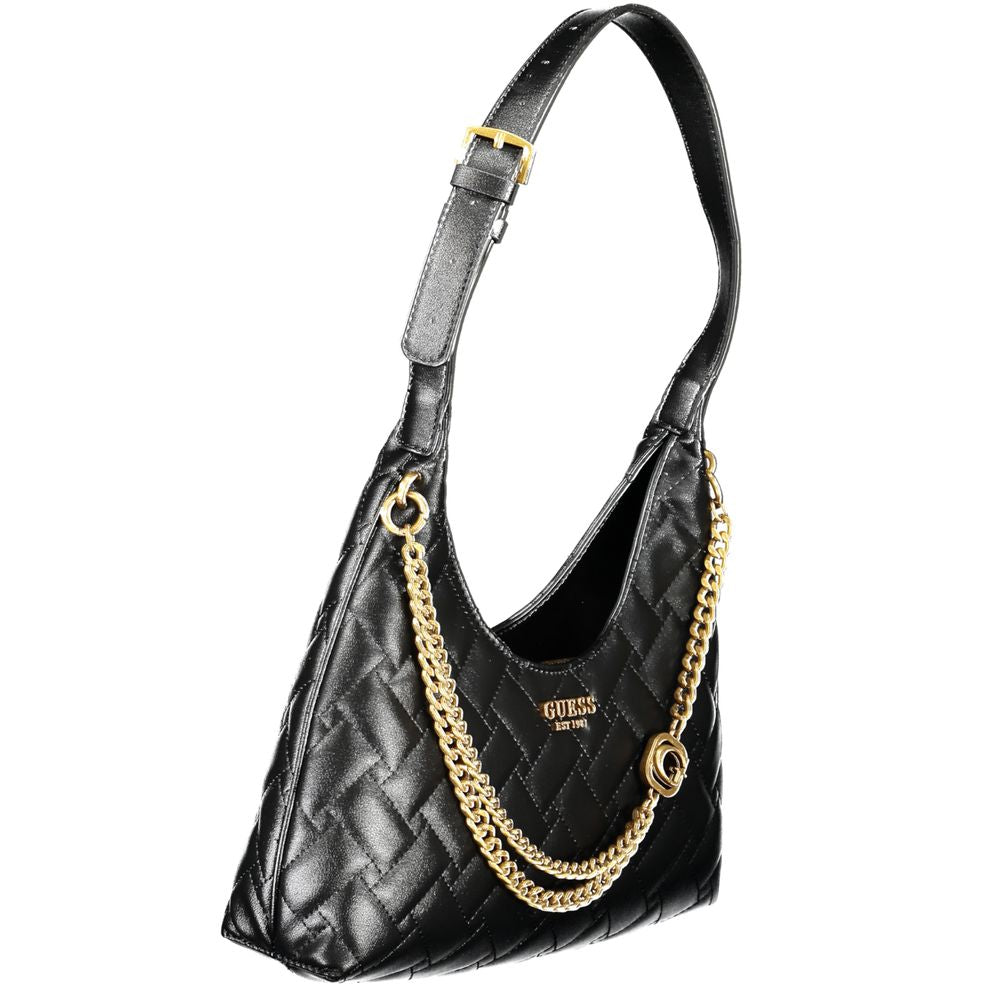 Guess Black Polyethylene Handbag - Luksusmuotia Guess Jeans - Tutustu YVES JAVANNI® 