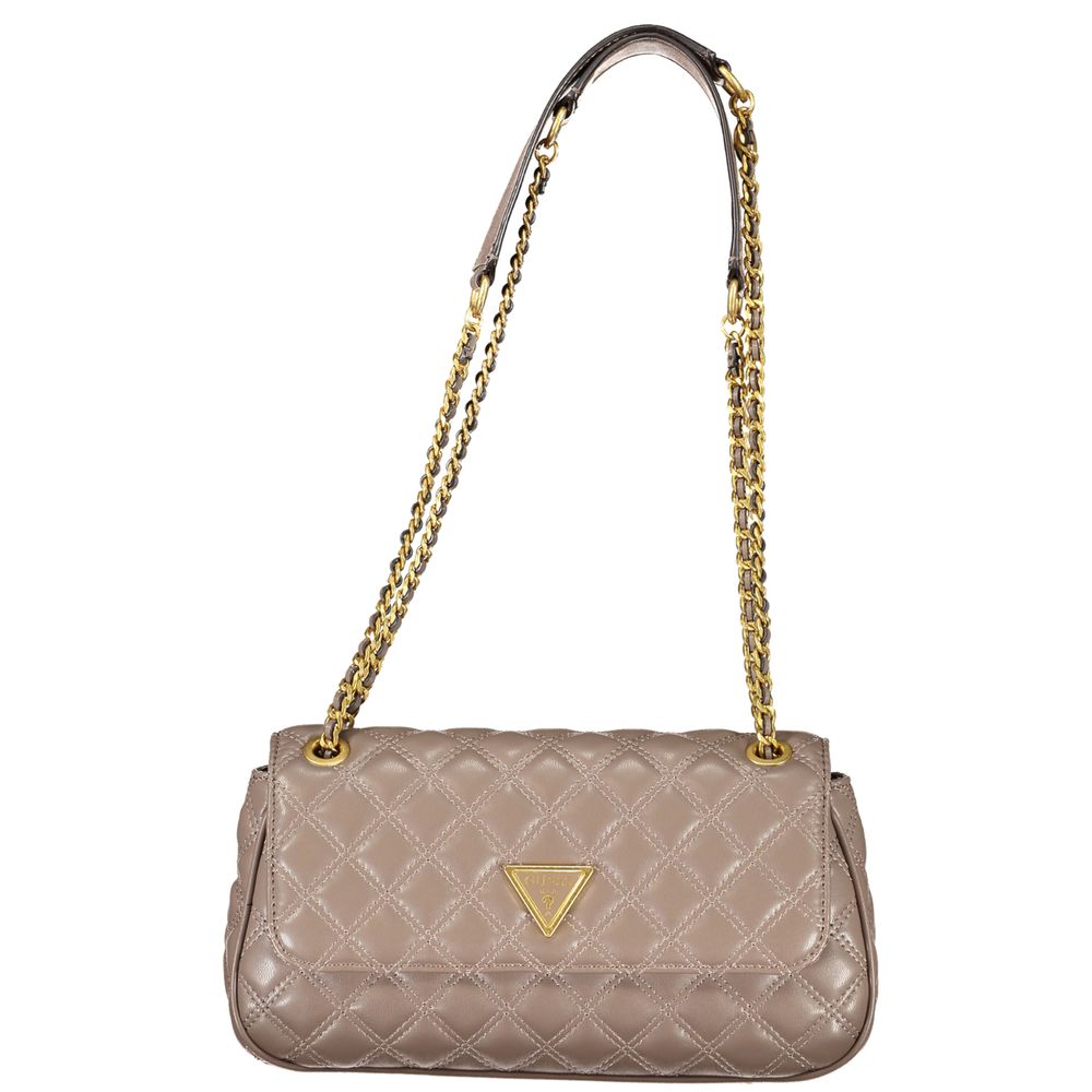 Guess Beige Polyethylene Handbag - Luksusmuotia Guess Jeans - Tutustu YVES JAVANNI® 