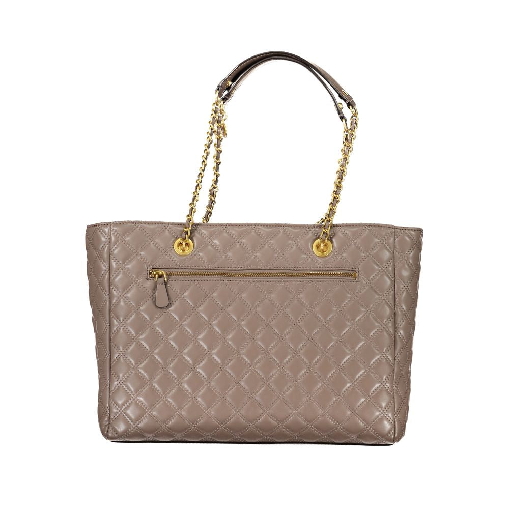 Guess Beige Polyethylene Handbag - Luksusmuotia Guess Jeans - Tutustu YVES JAVANNI® 