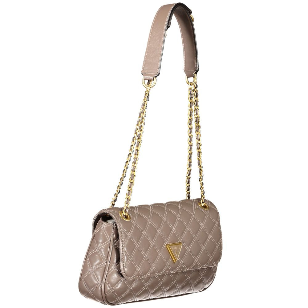 Guess Beige Polyethylene Handbag - Luksusmuotia Guess Jeans - Tutustu YVES JAVANNI® 