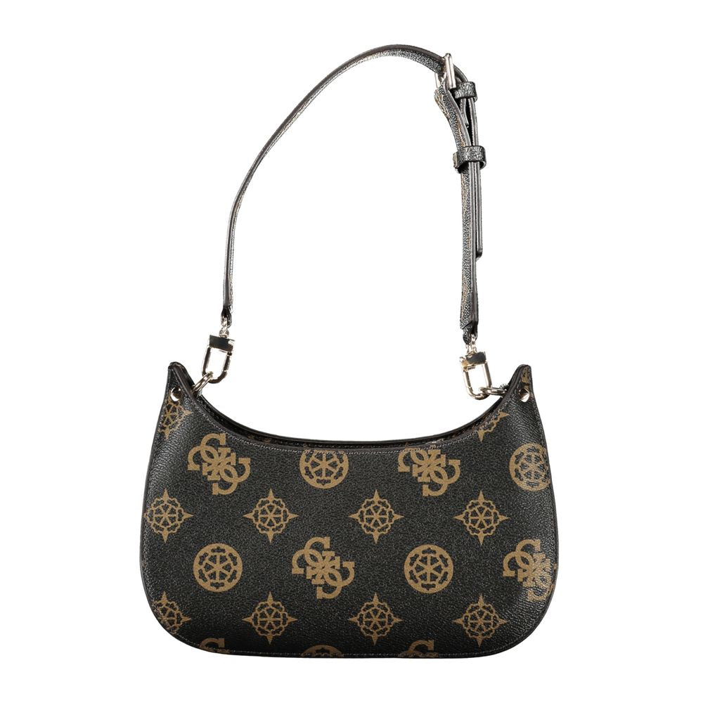 Guess Jeans Brown Polyethylene Handbag - Luksusmuotia Guess Jeans - Tutustu YVES JAVANNI® 