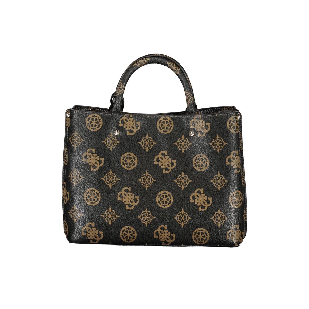 Guess Brown Polyethylene Handbag - Luksusmuotia Guess Jeans - Tutustu YVES JAVANNI® 