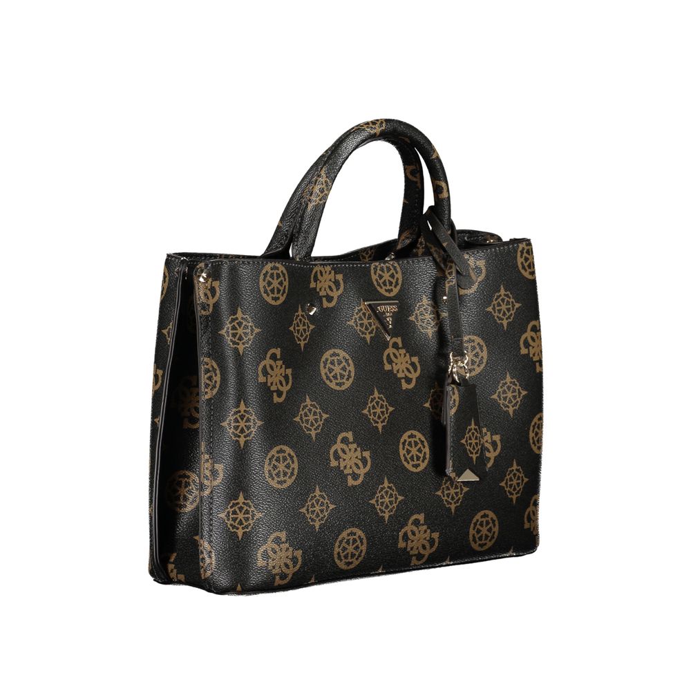 Guess Brown Polyethylene Handbag - Luksusmuotia Guess Jeans - Tutustu YVES JAVANNI® 