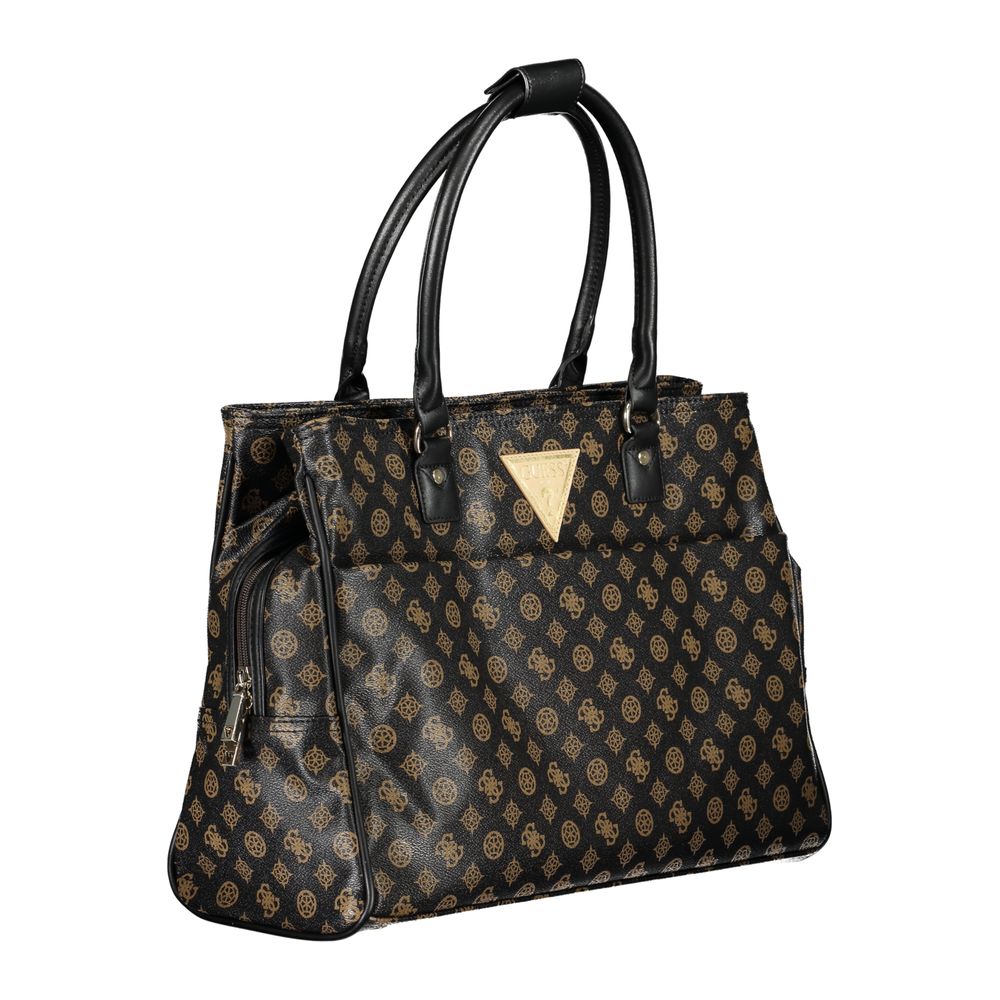 Guess Brown Polyethylene Handbag - Luksusmuotia Guess Jeans - Tutustu YVES JAVANNI® 