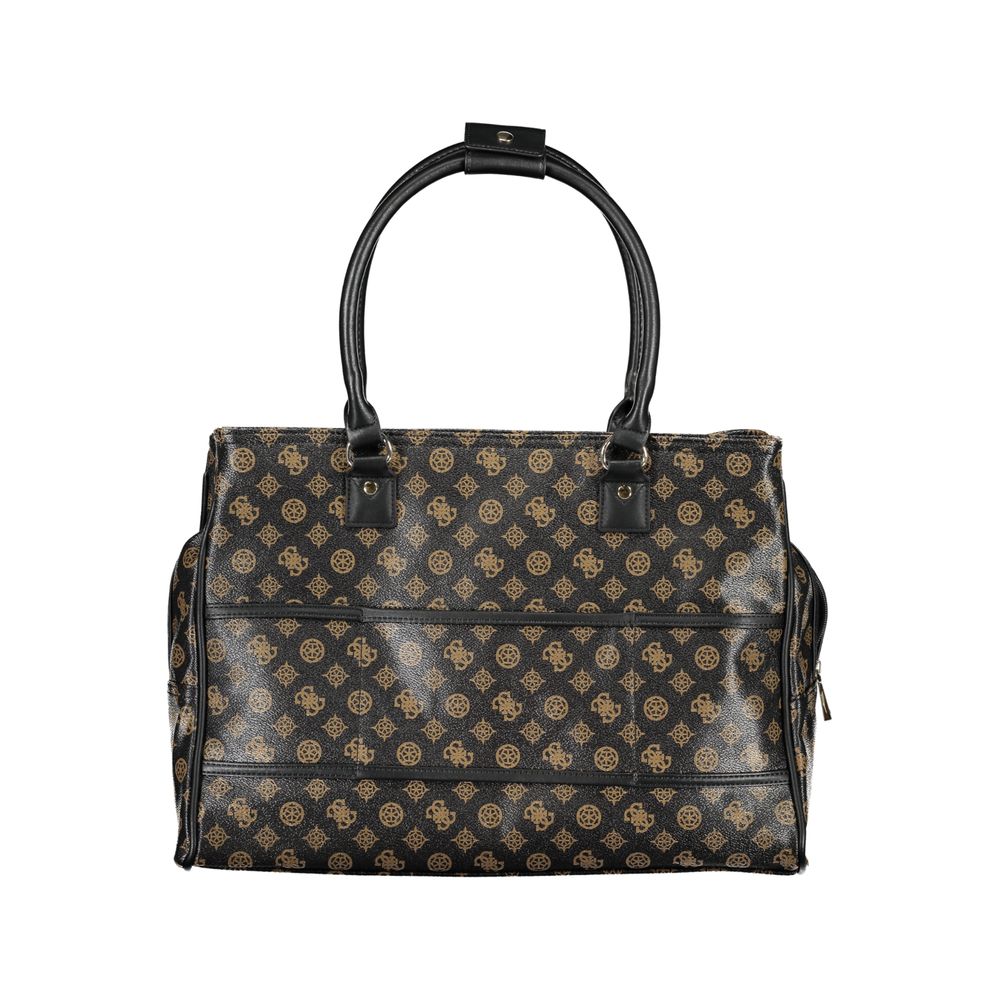 Guess Brown Polyethylene Handbag - Luksusmuotia Guess Jeans - Tutustu YVES JAVANNI® 