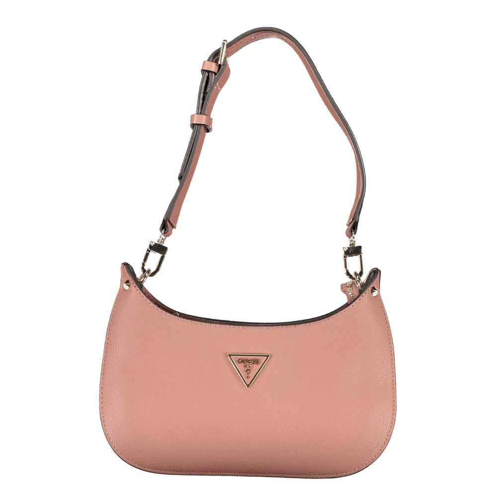 Guess Pink Polyethylene Handbag - Luksusmuotia Guess Jeans - Tutustu YVES JAVANNI® 