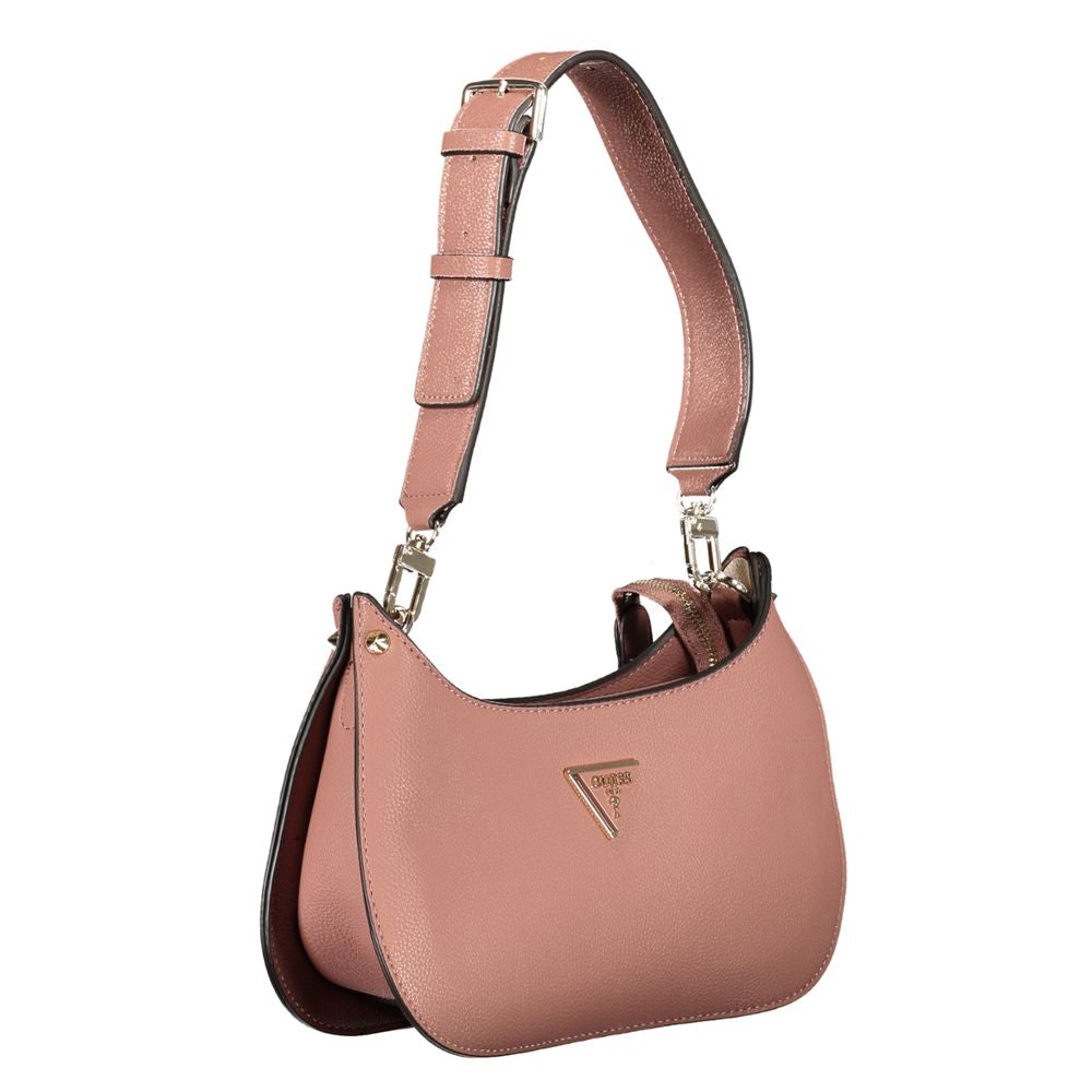 Guess Pink Polyethylene Handbag - Luksusmuotia Guess Jeans - Tutustu YVES JAVANNI® 