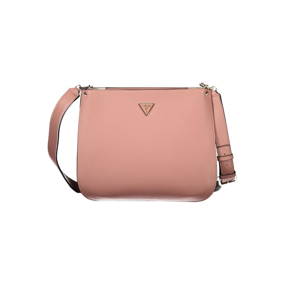 Guess Pink Polyethylene Handbag - Luksusmuotia Guess Jeans - Tutustu YVES JAVANNI® 