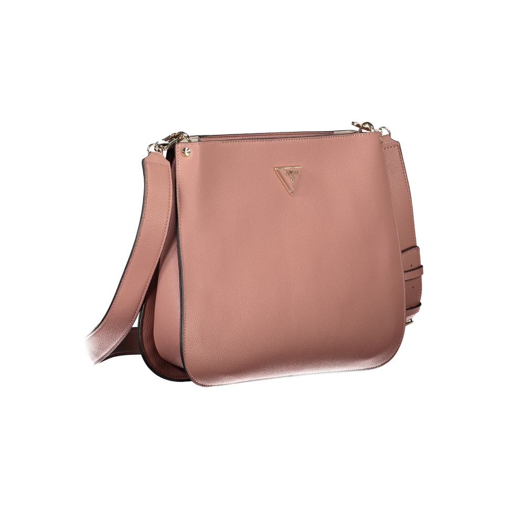 Guess Pink Polyethylene Handbag - Luksusmuotia Guess Jeans - Tutustu YVES JAVANNI® 