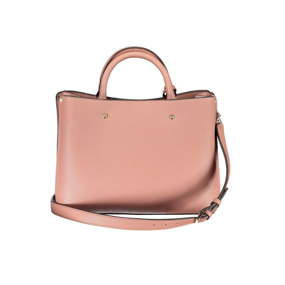 Guess Pink Polyethylene Handbag - Luksusmuotia Guess Jeans - Tutustu YVES JAVANNI® 