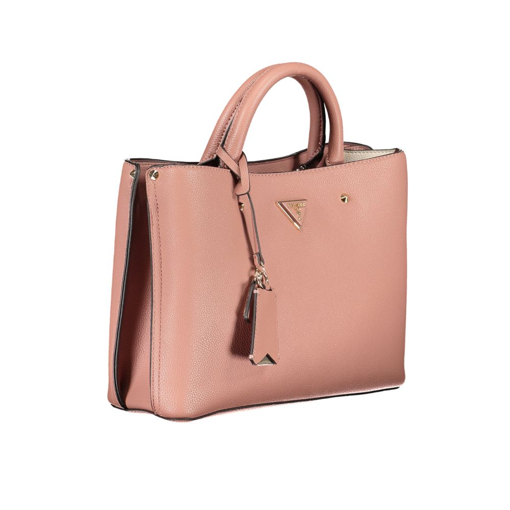 Guess Pink Polyethylene Handbag - Luksusmuotia Guess Jeans - Tutustu YVES JAVANNI® 