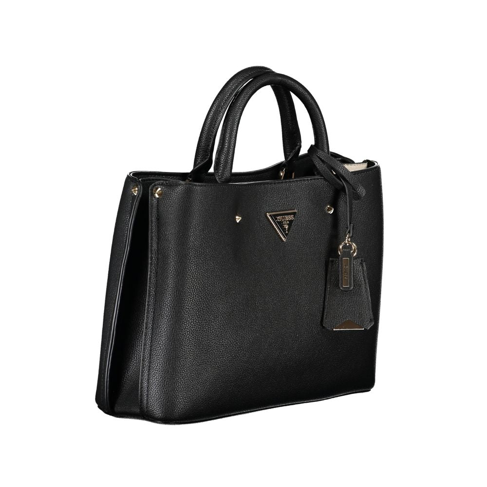 Guess Black Polyethylene Handbag - Luksusmuotia Guess Jeans - Tutustu YVES JAVANNI® 