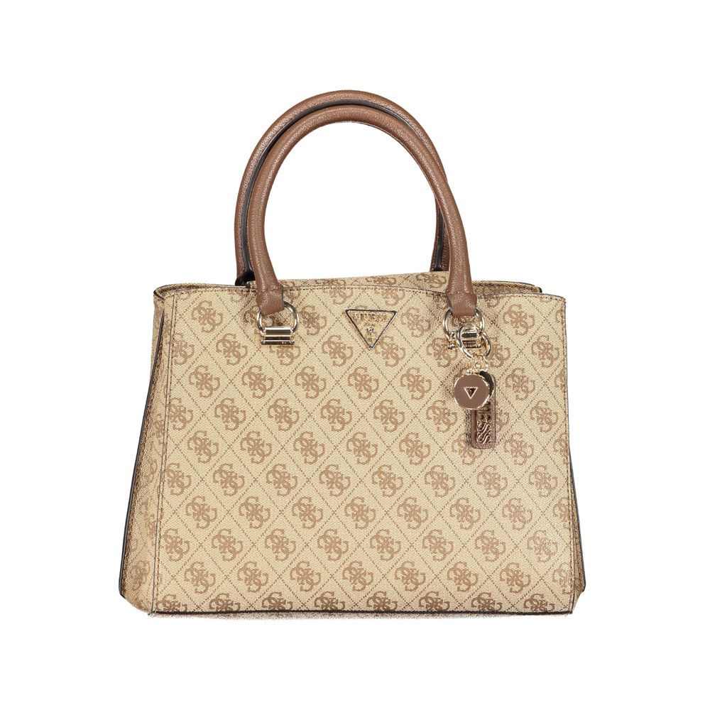 Guess Beige Polyethylene Handbag - Luksusmuotia Guess Jeans - Tutustu YVES JAVANNI® 