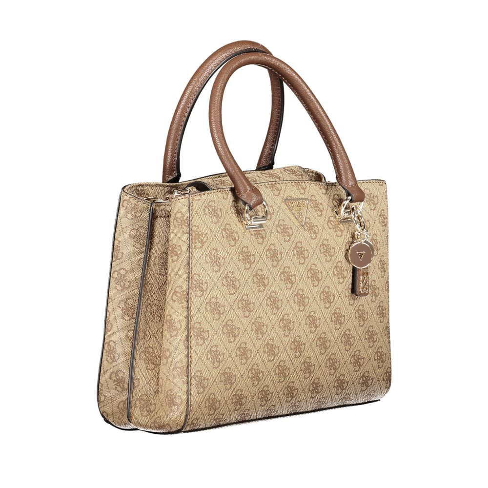 Guess Beige Polyethylene Handbag - Luksusmuotia Guess Jeans - Tutustu YVES JAVANNI® 