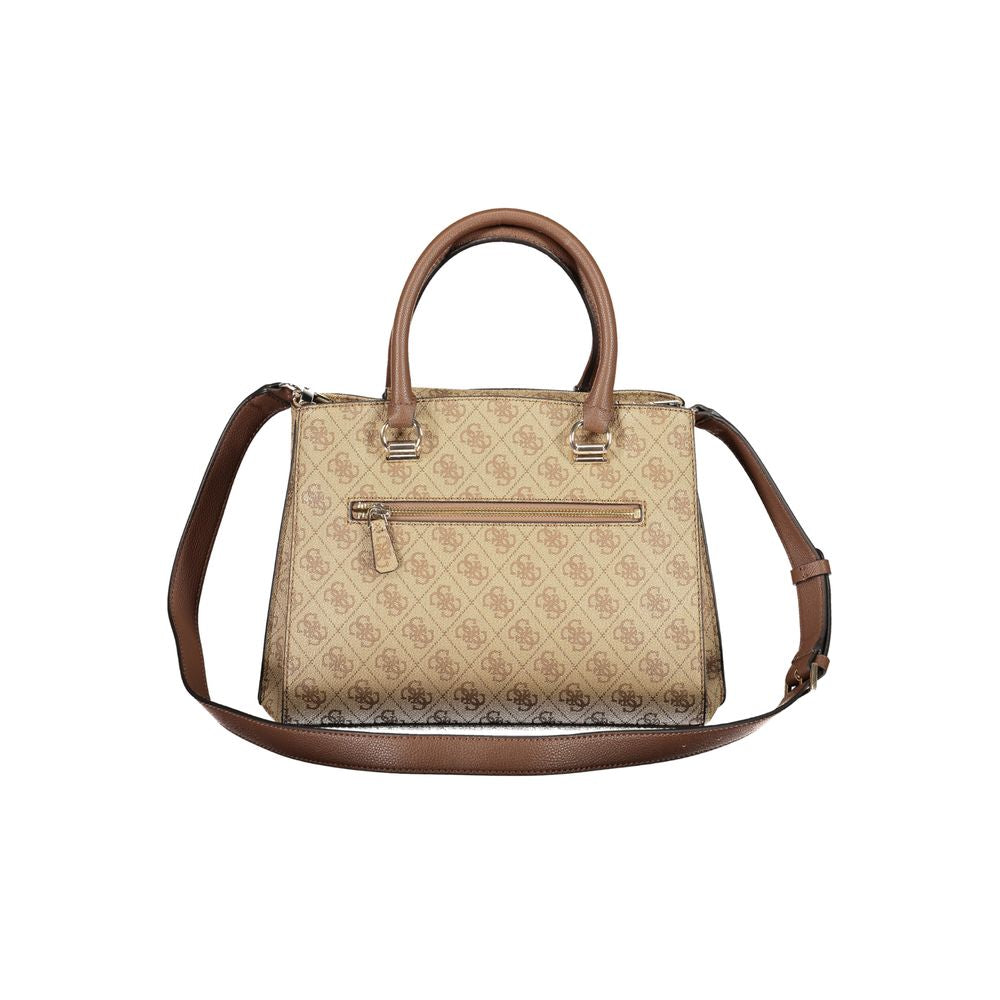 Guess Beige Polyethylene Handbag - Luksusmuotia Guess Jeans - Tutustu YVES JAVANNI® 