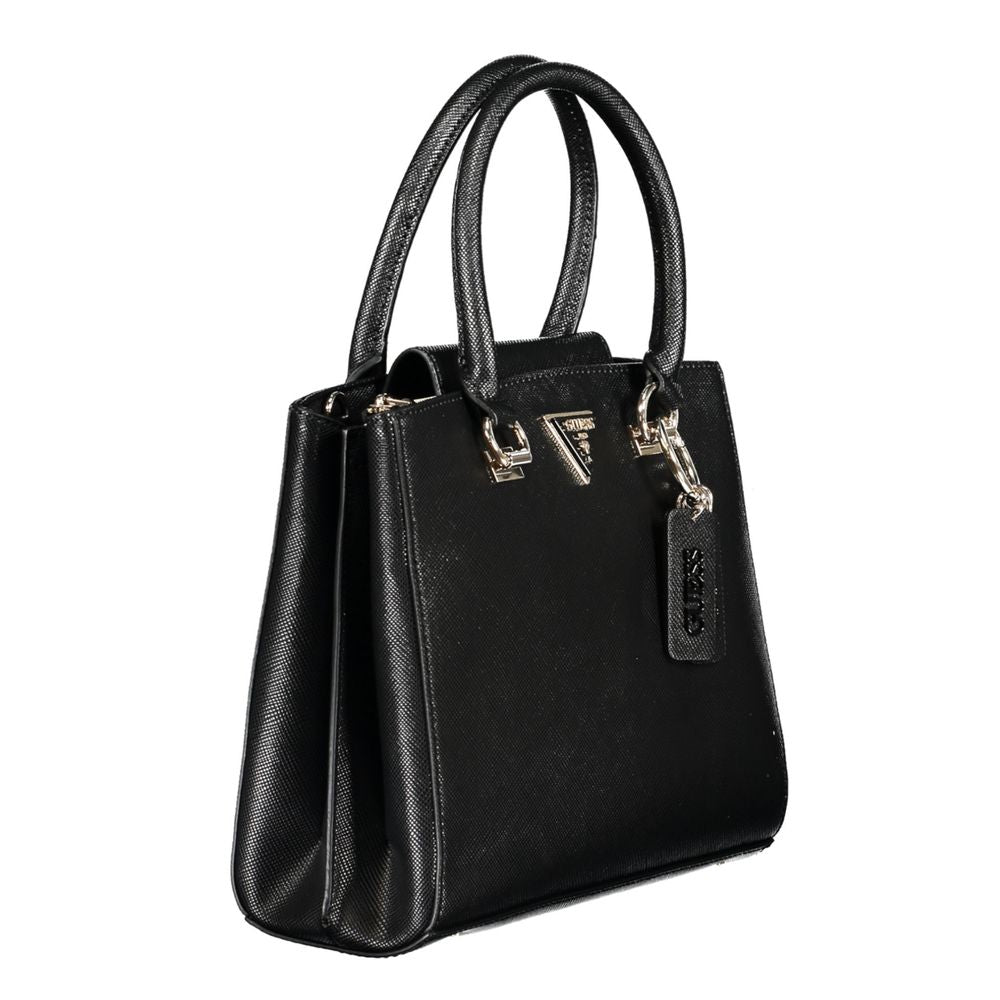 Guess Black Polyethylene Handbag - Luksusmuotia Guess Jeans - Tutustu YVES JAVANNI® 