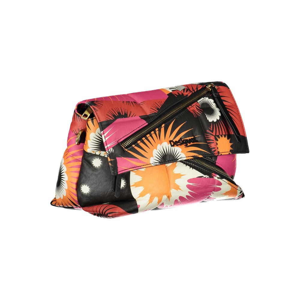 Desigual Black Polyethylene Handbag - Luksusmuotia Desigual - Tutustu YVES JAVANNI® 