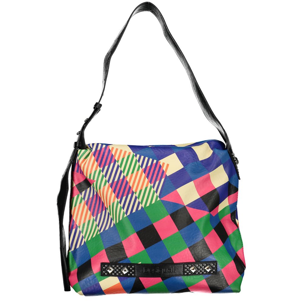 Desigual Black Polyethylene Handbag - Luksusmuotia Desigual - Tutustu YVES JAVANNI® 