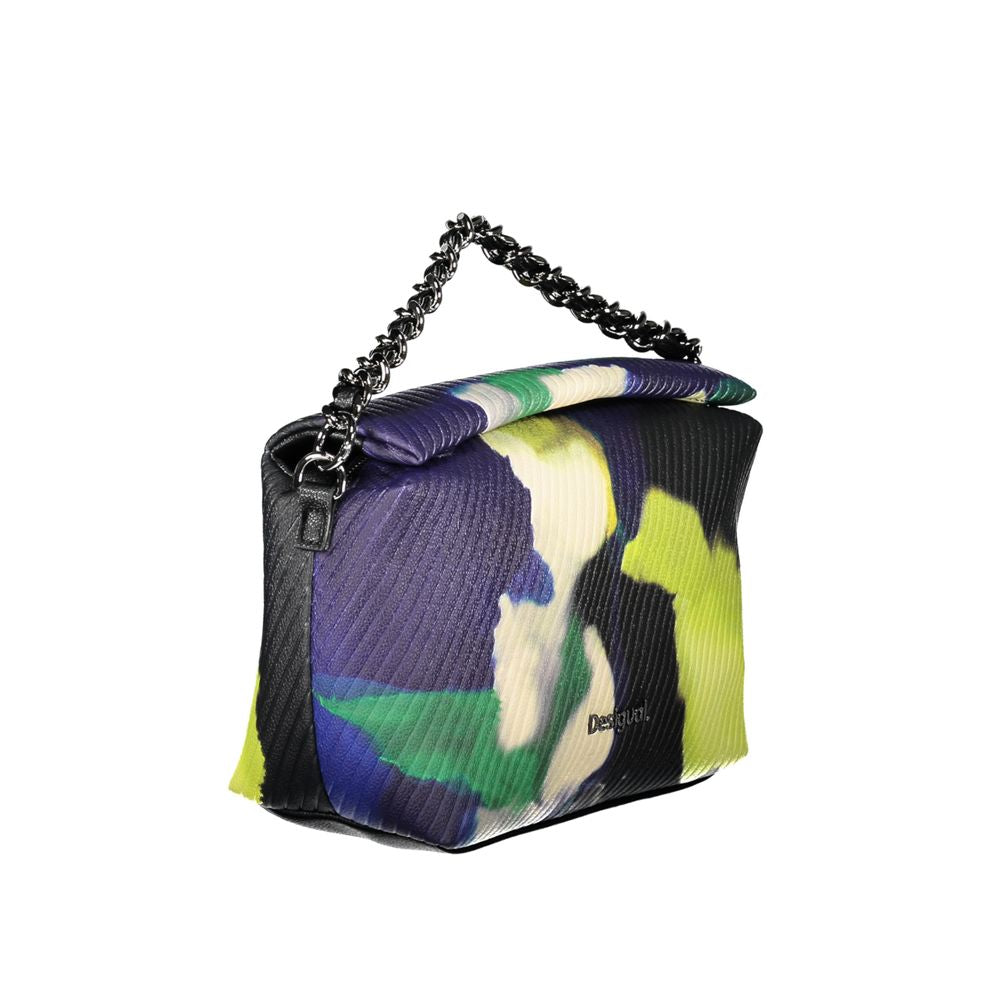 Desigual Black Polyethylene Handbag - Luksusmuotia Desigual - Tutustu YVES JAVANNI® 