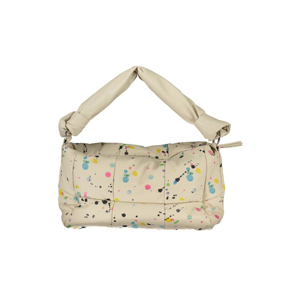 Desigual Beige Polyethylene Handbag - Luksusmuotia Desigual - Tutustu YVES JAVANNI® 