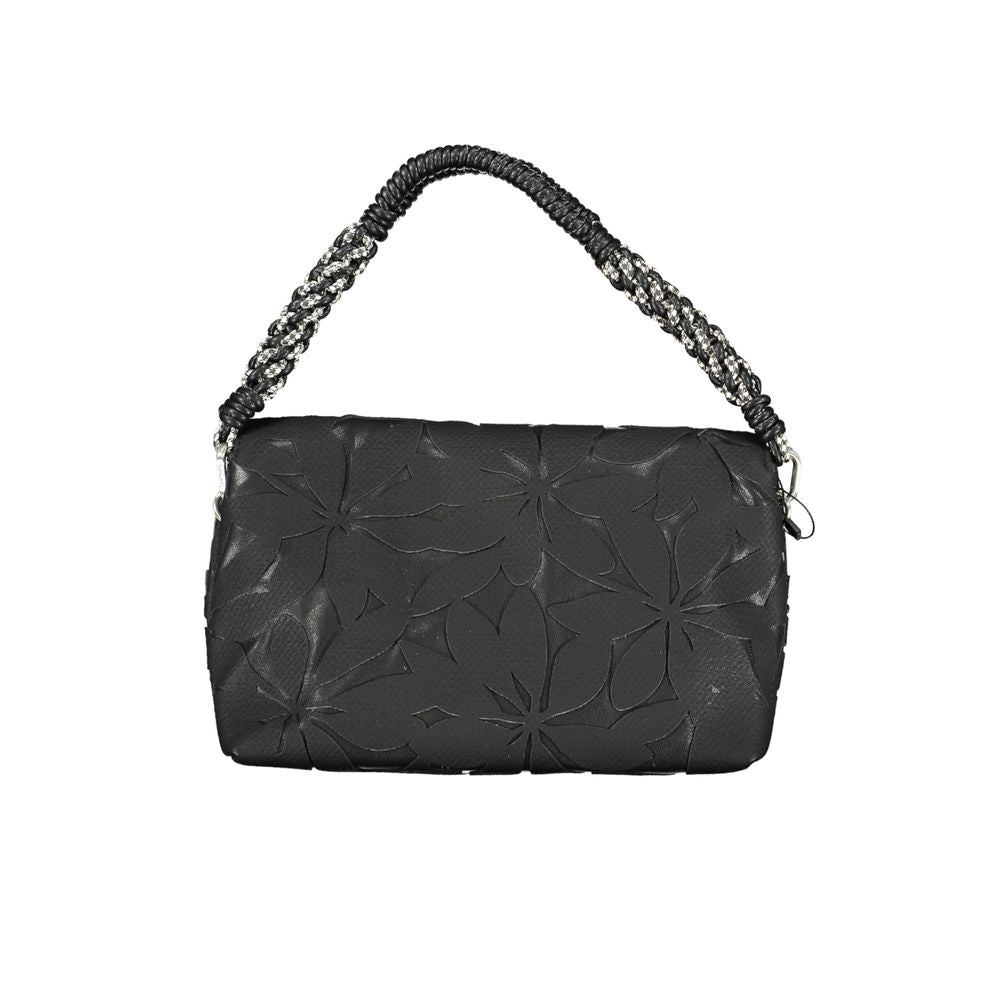 Desigual Black Polyethylene Handbag - Luksusmuotia Desigual - Tutustu YVES JAVANNI® 