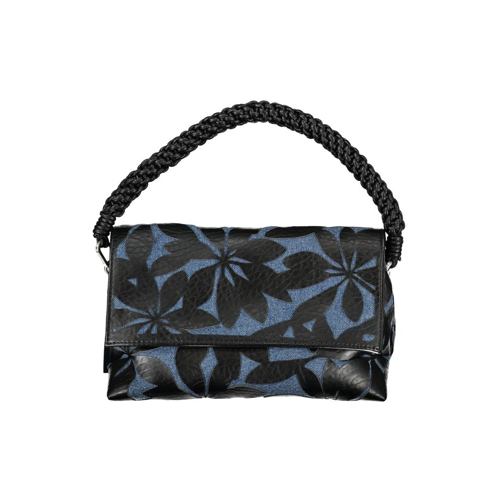 Desigual Black Polyethylene Handbag - Luksusmuotia Desigual - Tutustu YVES JAVANNI® 